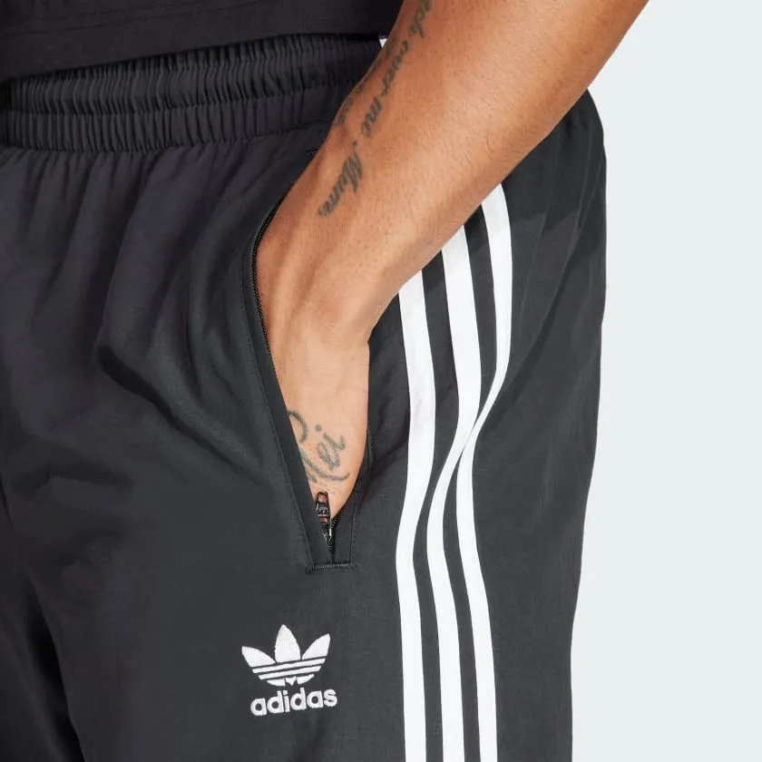 Adidas Woven Firebird Track Pants, Black/White