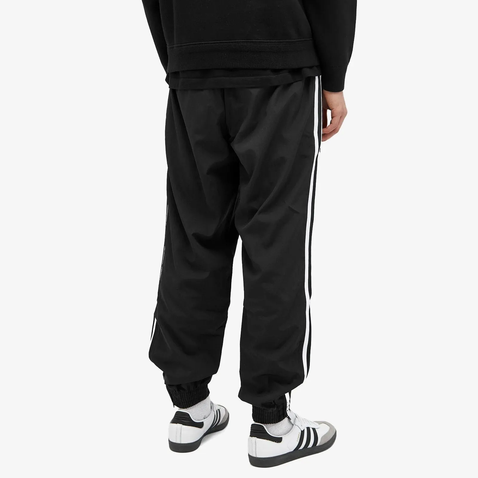 Adidas Woven Firebird Track Pants, Black/White