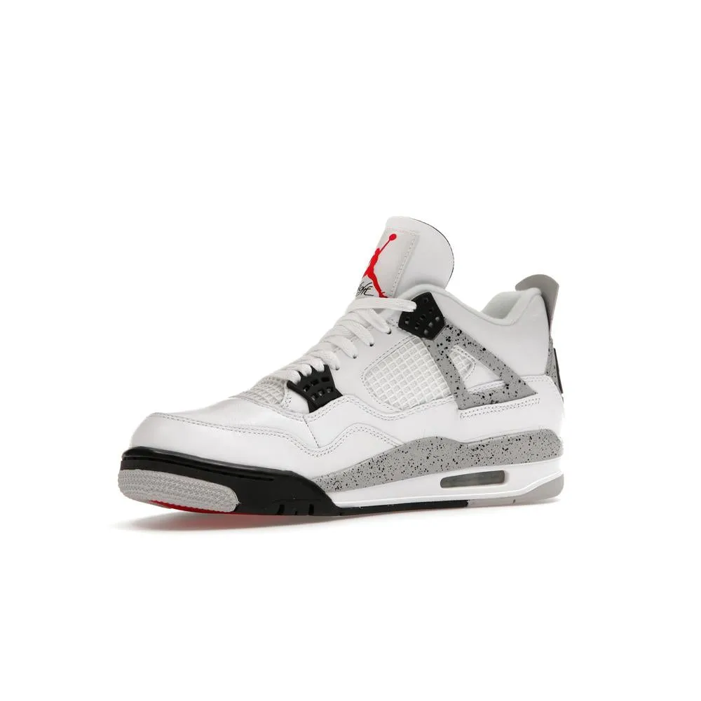 Air Jordan 4 Retro White Cement