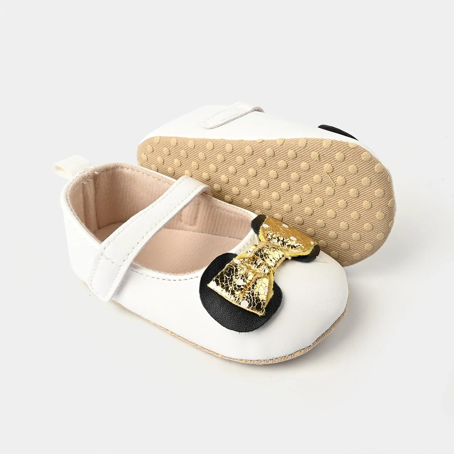 Baby Girl Shoes F51-White