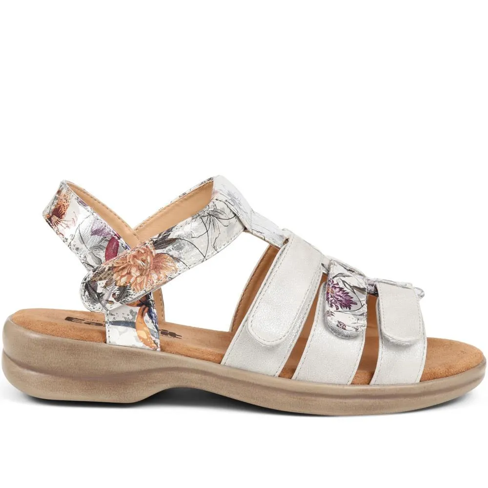 Barella Adjustable Buckle Sandals - BARELLA / 323 998