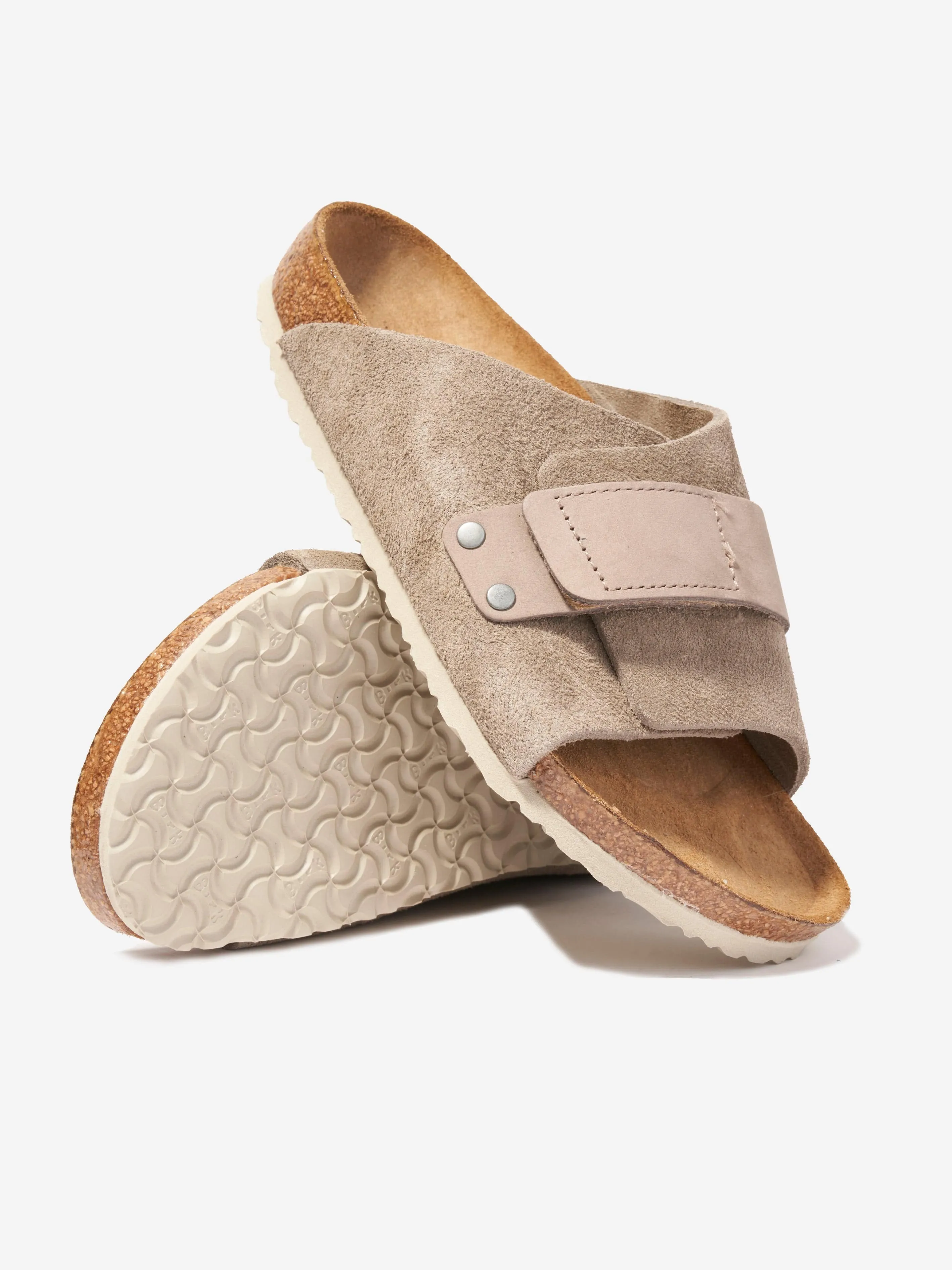 BIRKENSTOCK Kids Kyoto Sandals in Taupe