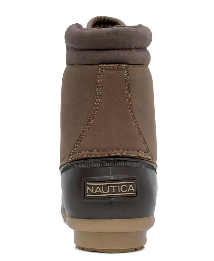 Channing Men's Cold Weather Nautica Boots, Tan, Brown