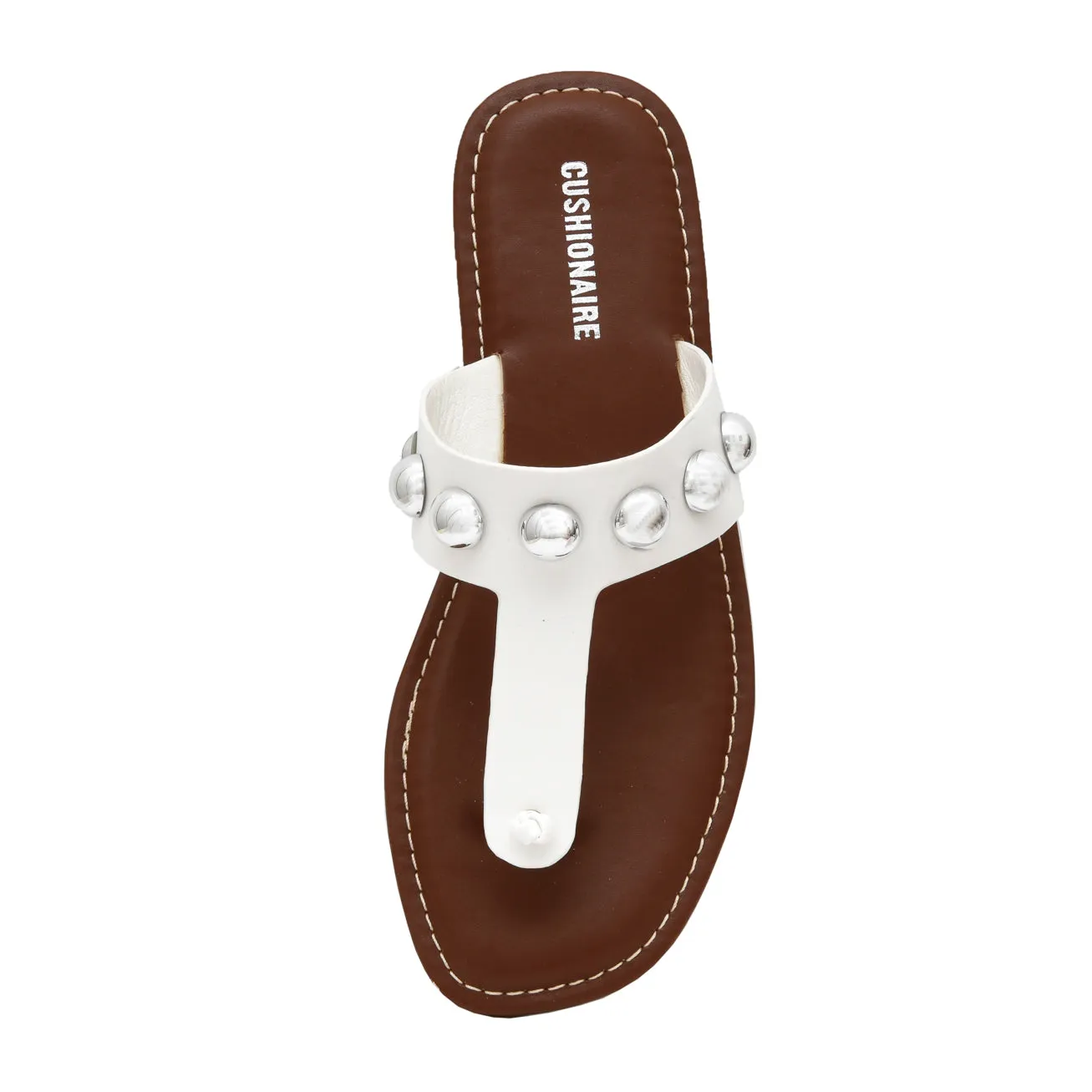 Cindy Studded Thong Sandal