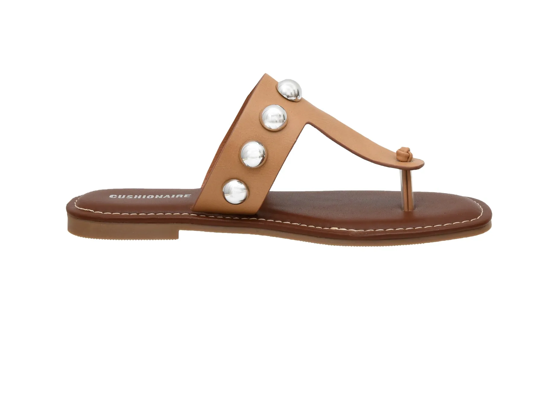 Cindy Studded Thong Sandal