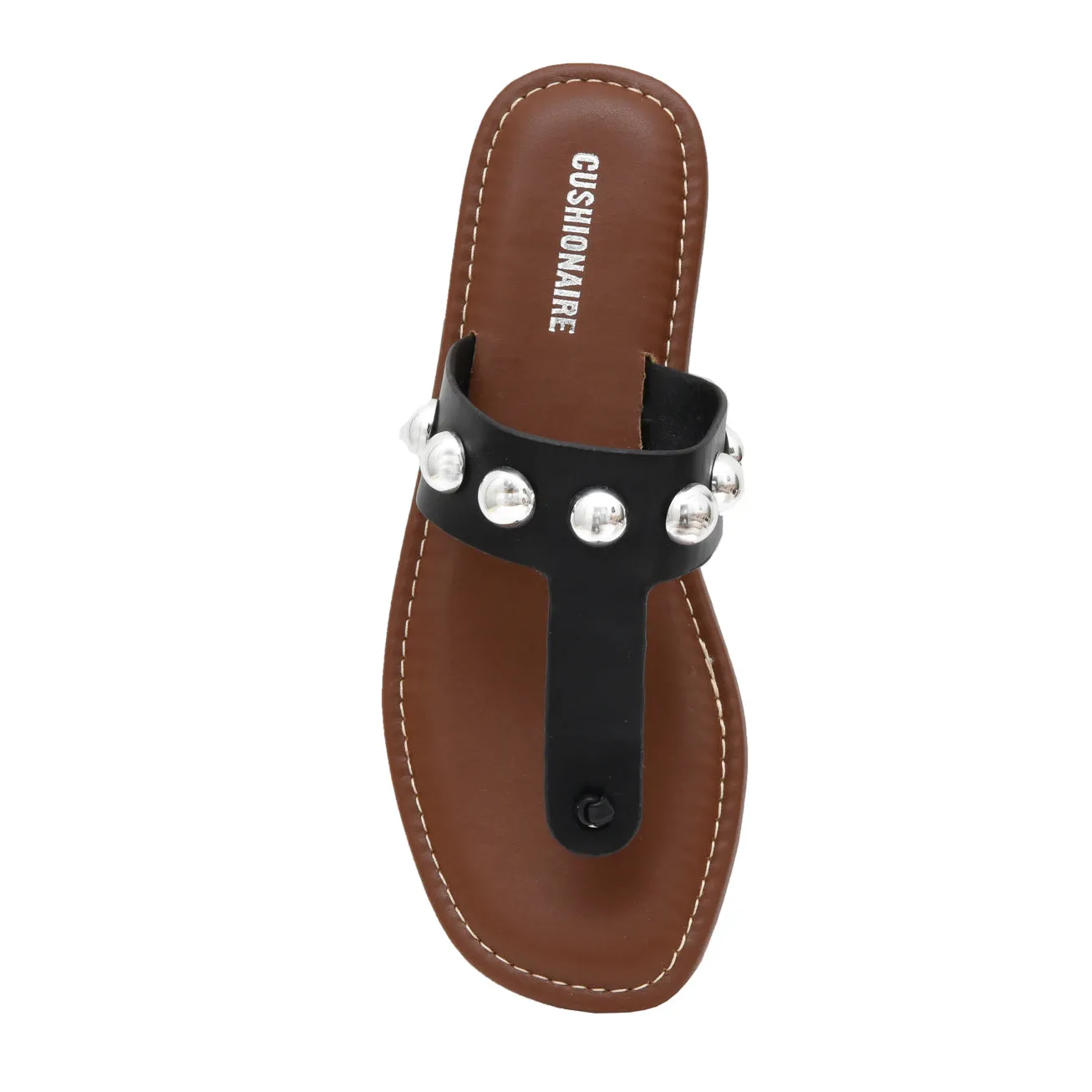 Cindy Studded Thong Sandal