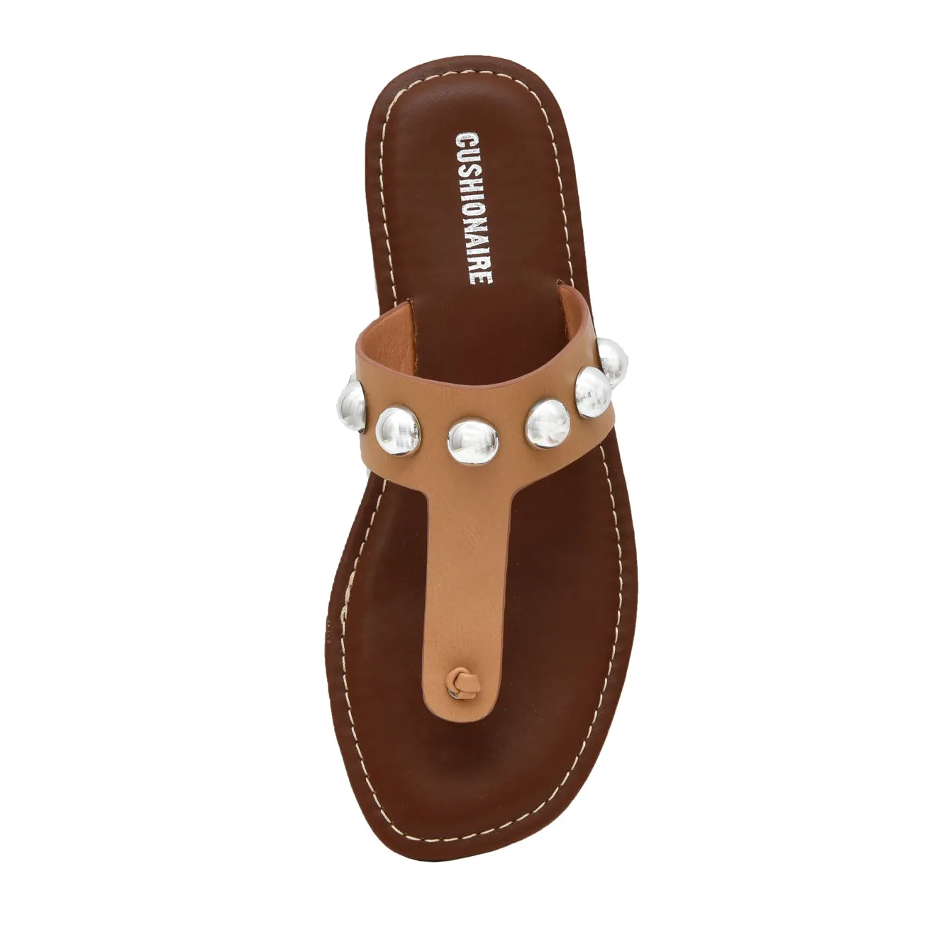 Cindy Studded Thong Sandal