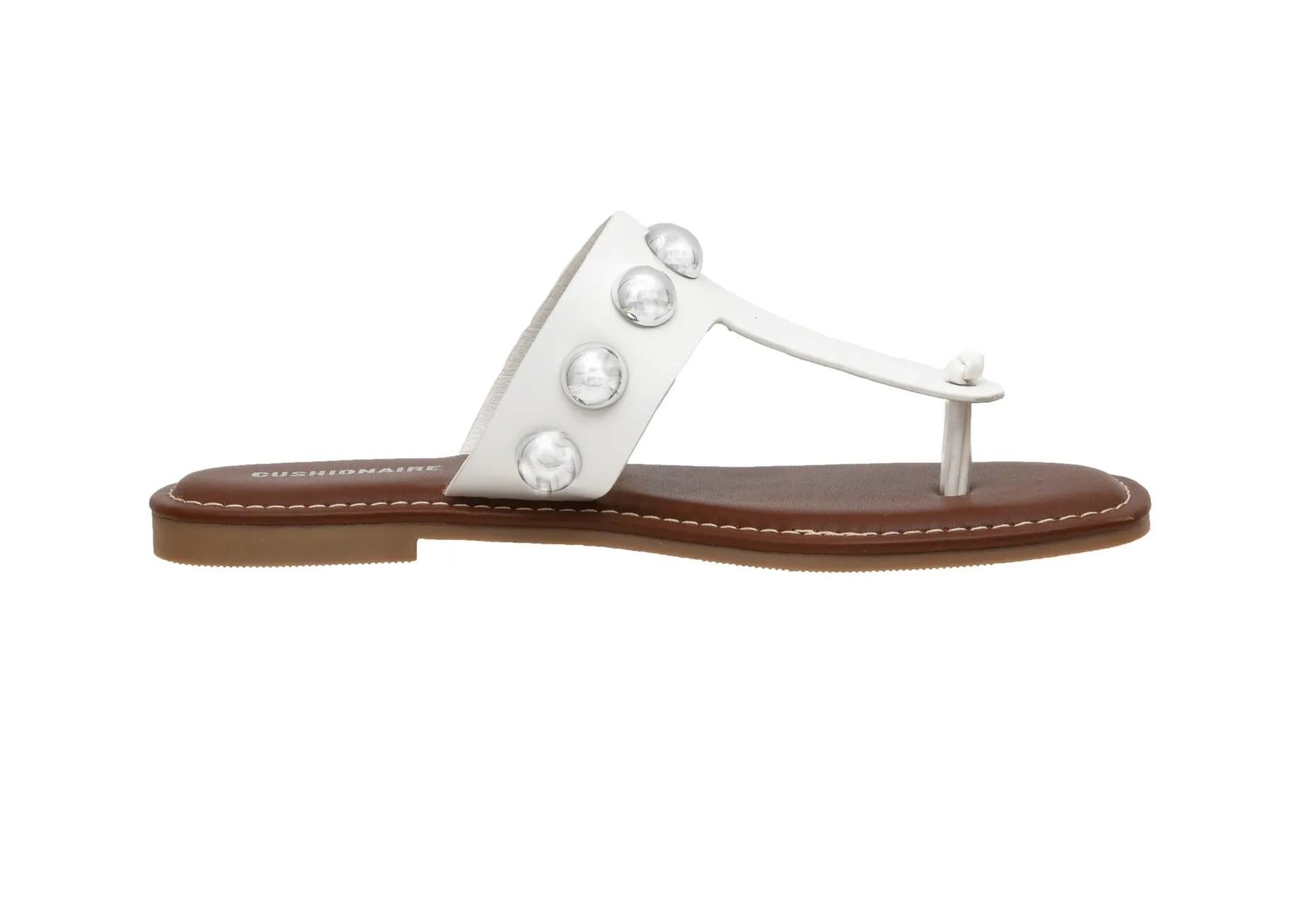 Cindy Studded Thong Sandal