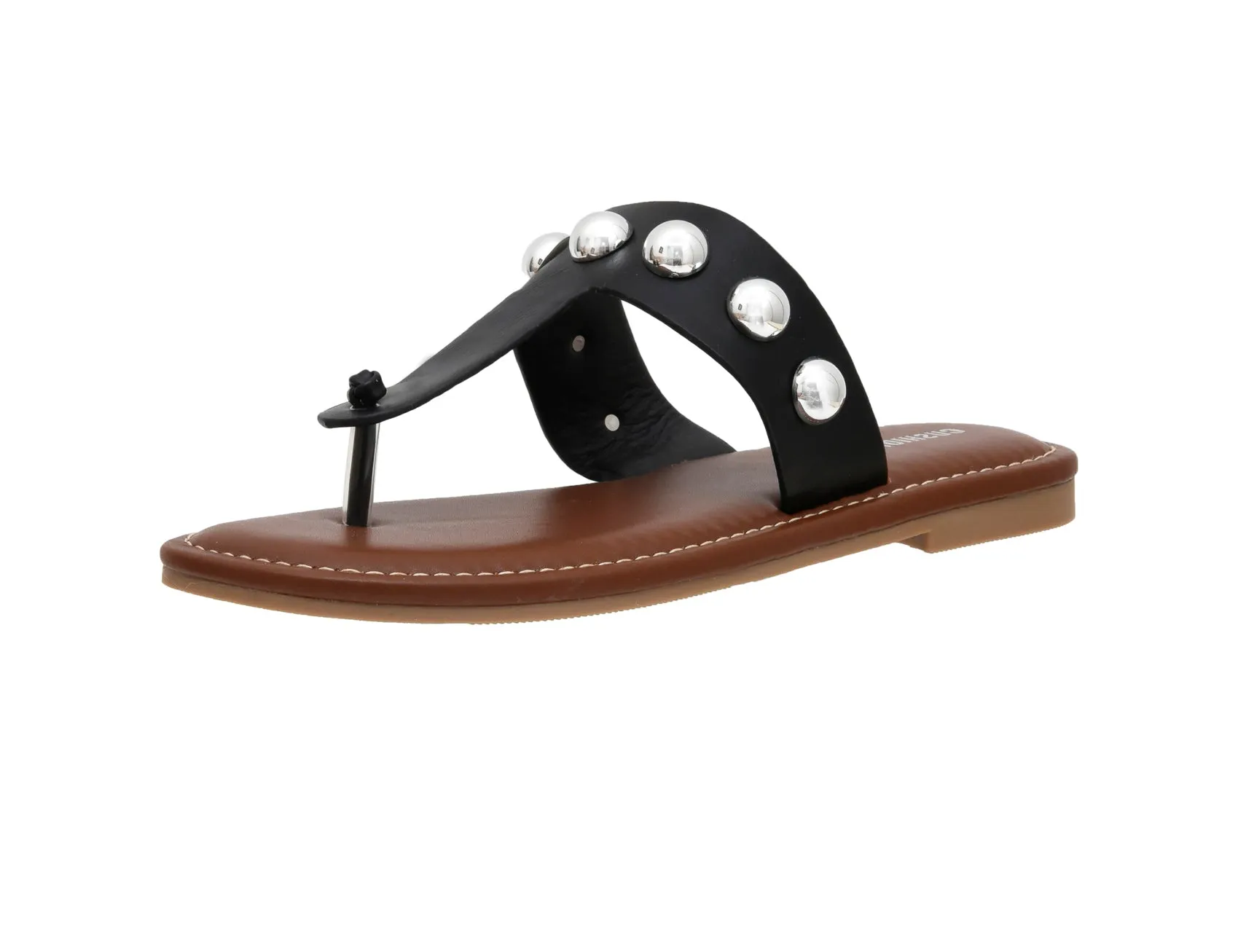 Cindy Studded Thong Sandal