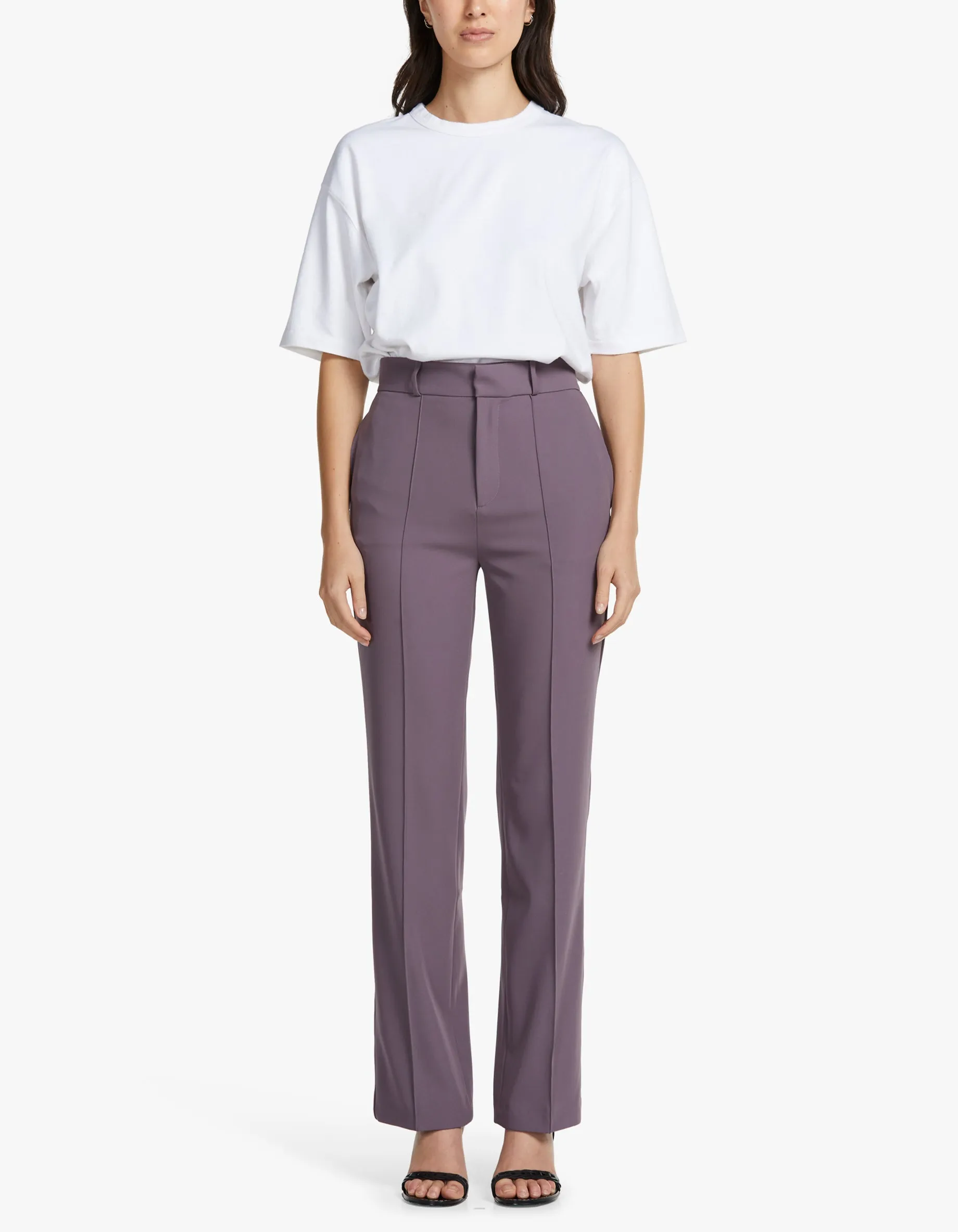 Classic Tailored Trouser - Mauve