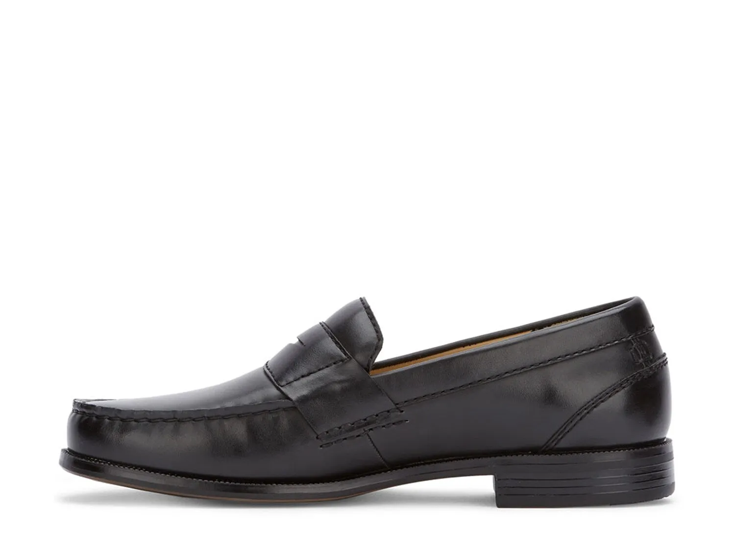 College Dockers loafers, black