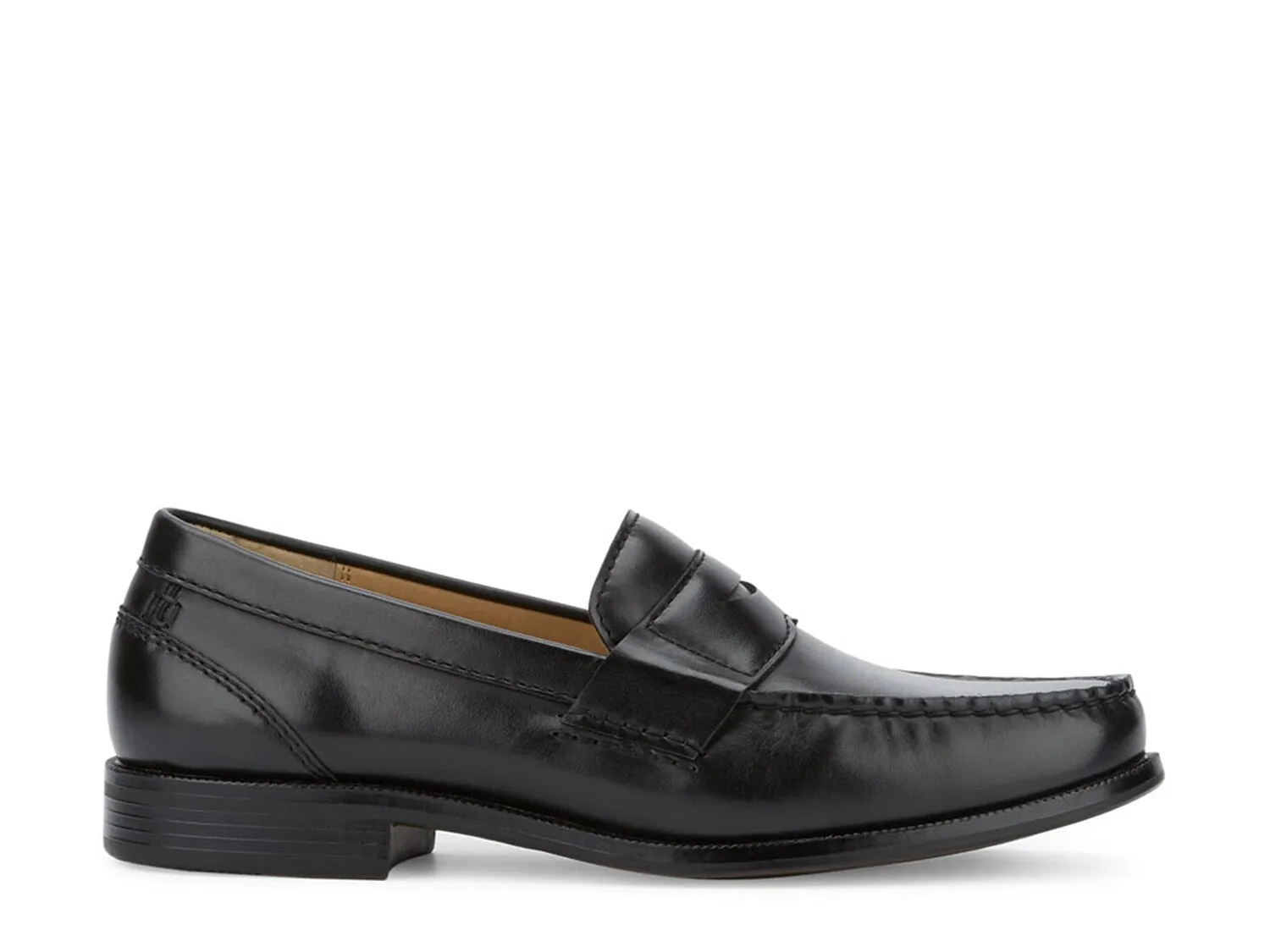 College Dockers loafers, black