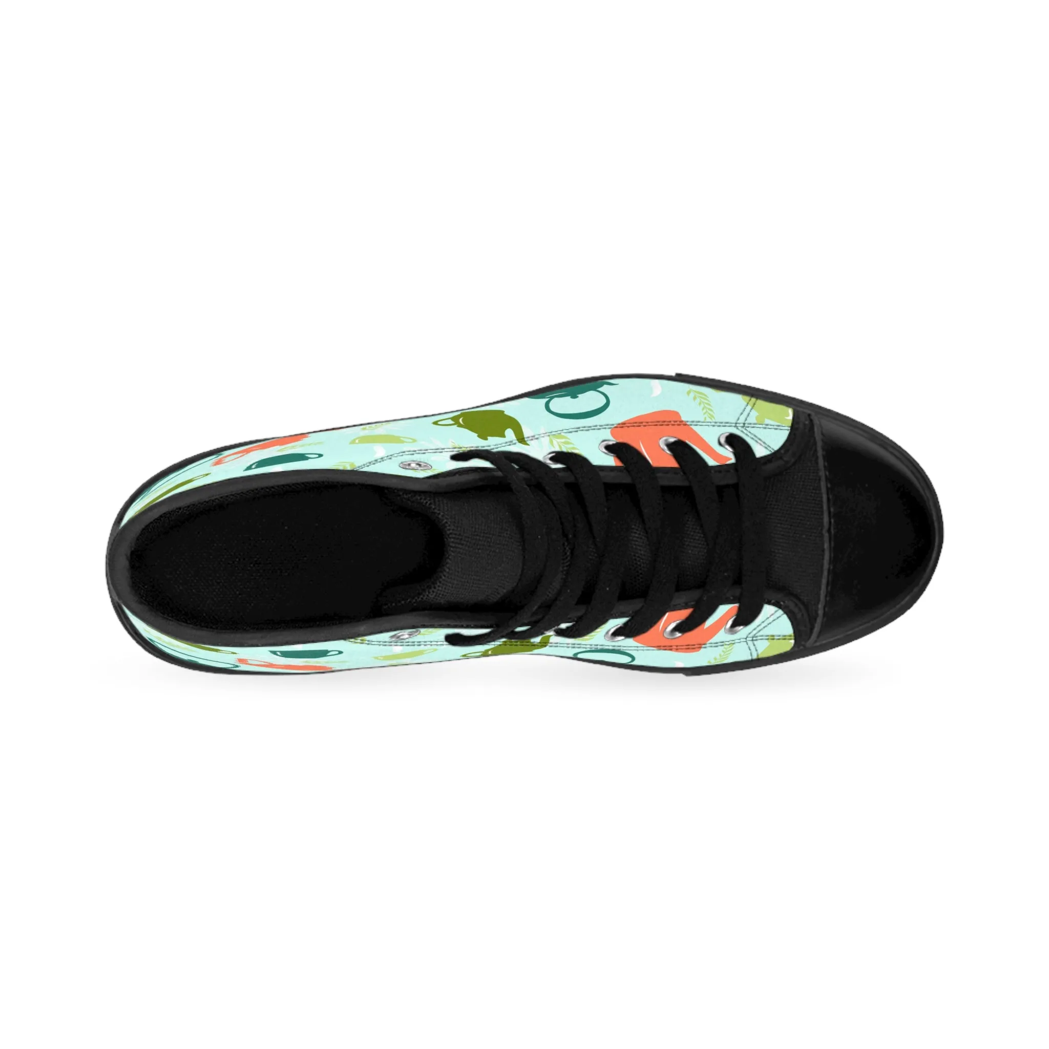 Colorful Teapot Women's Classic Sneakers