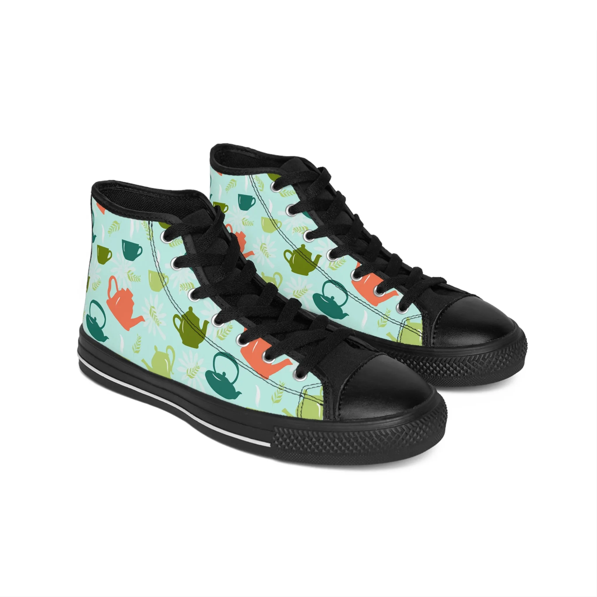 Colorful Teapot Women's Classic Sneakers