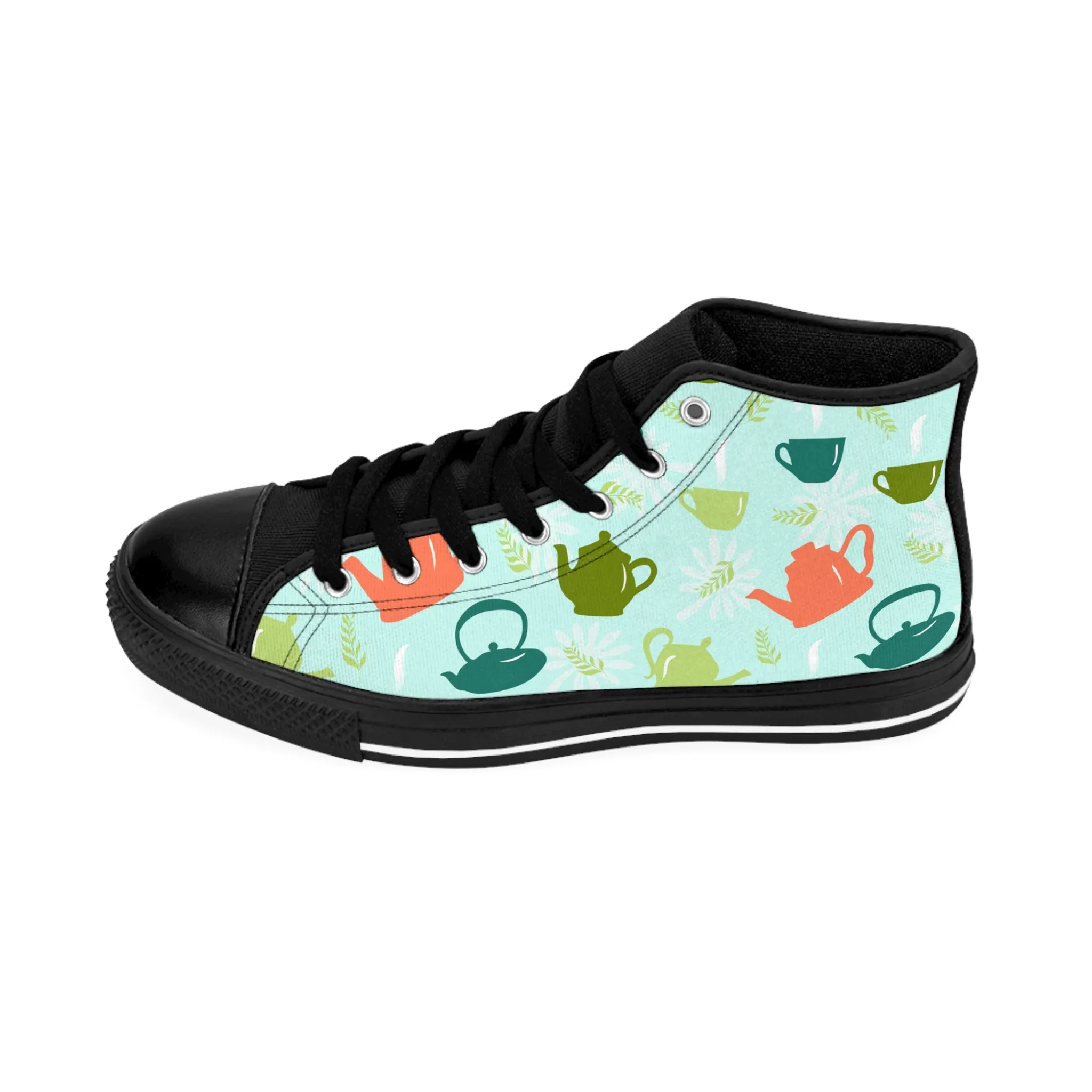 Colorful Teapot Women's Classic Sneakers