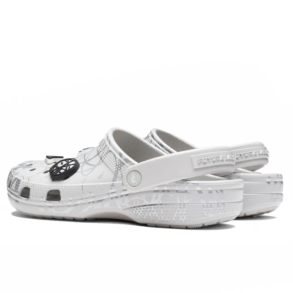 Crocs x The Futura Laboratories Classic Clog - Pearl White