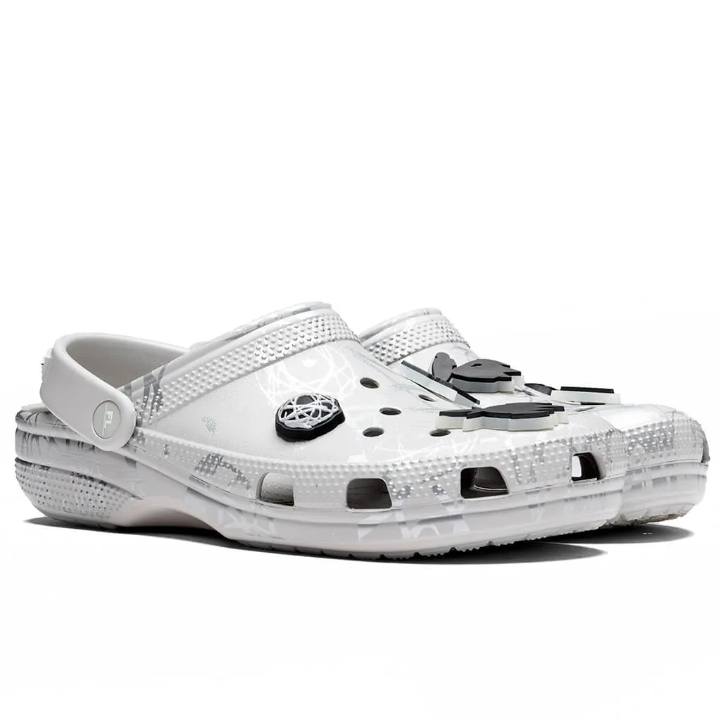 Crocs x The Futura Laboratories Classic Clog - Pearl White