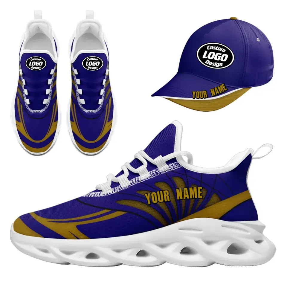 Custom Maxsoul Sneaker And Hat Combo Personalized Sneaker And Apparel For Gifting Brand Promotion Fan Festivals And Events Jh-24020105-3w