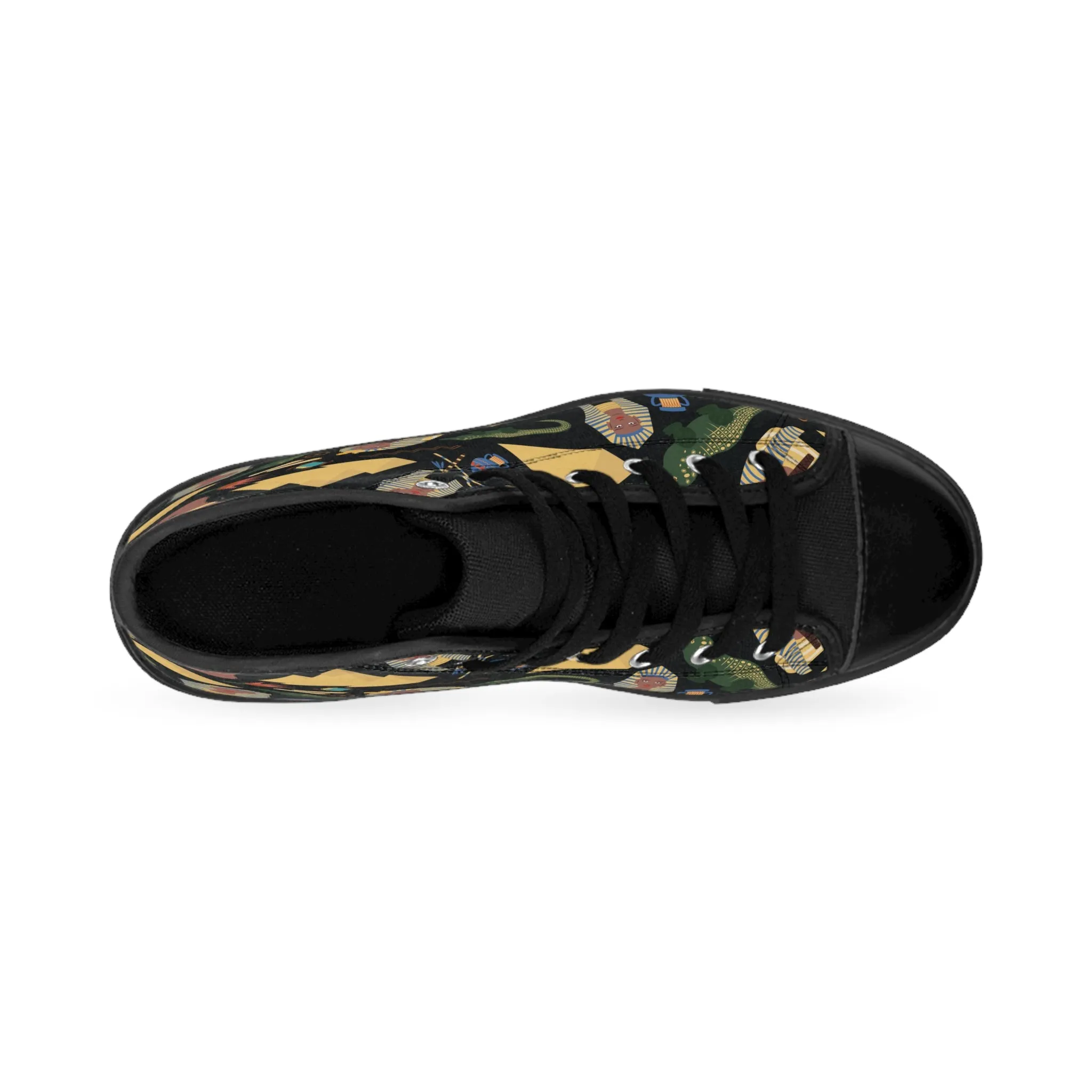 Egyptian Theme Women's Classic Sneakers