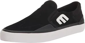 ETNIES MARANA SLIP XLT MEN'S BLACK/WHITE/BLACK SKATE SHOES