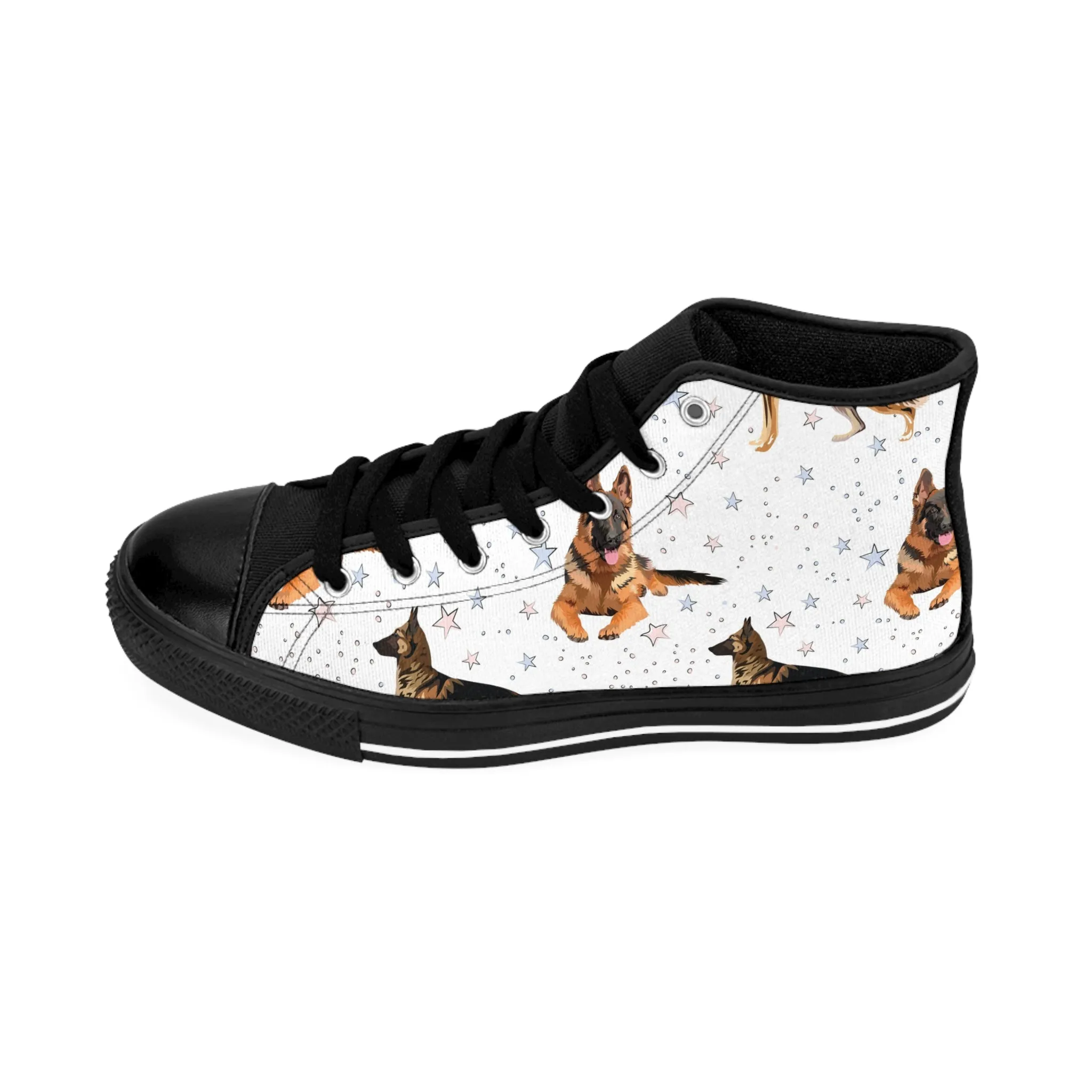 German Sheperd Dogs Women's Classic Sneakers