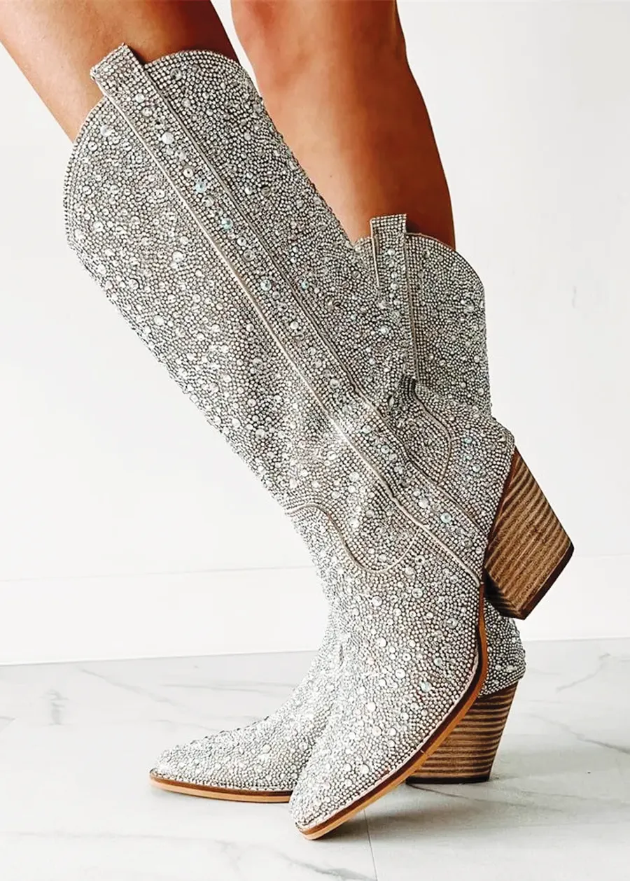 Glitzy Boots