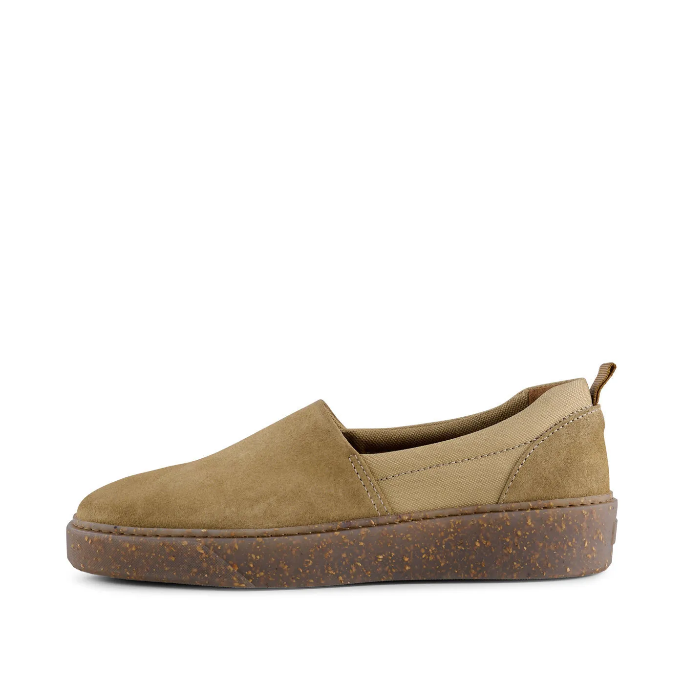 Jesper slip-on suede - SAND