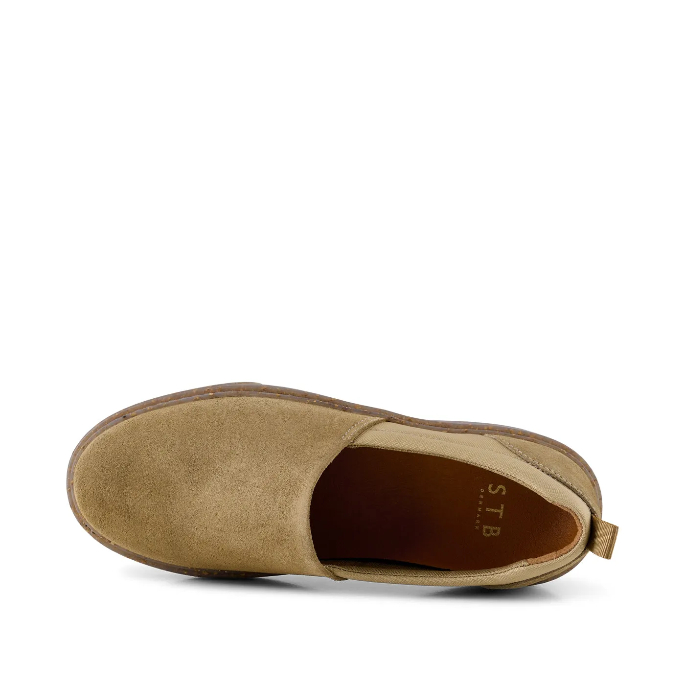 Jesper slip-on suede - SAND