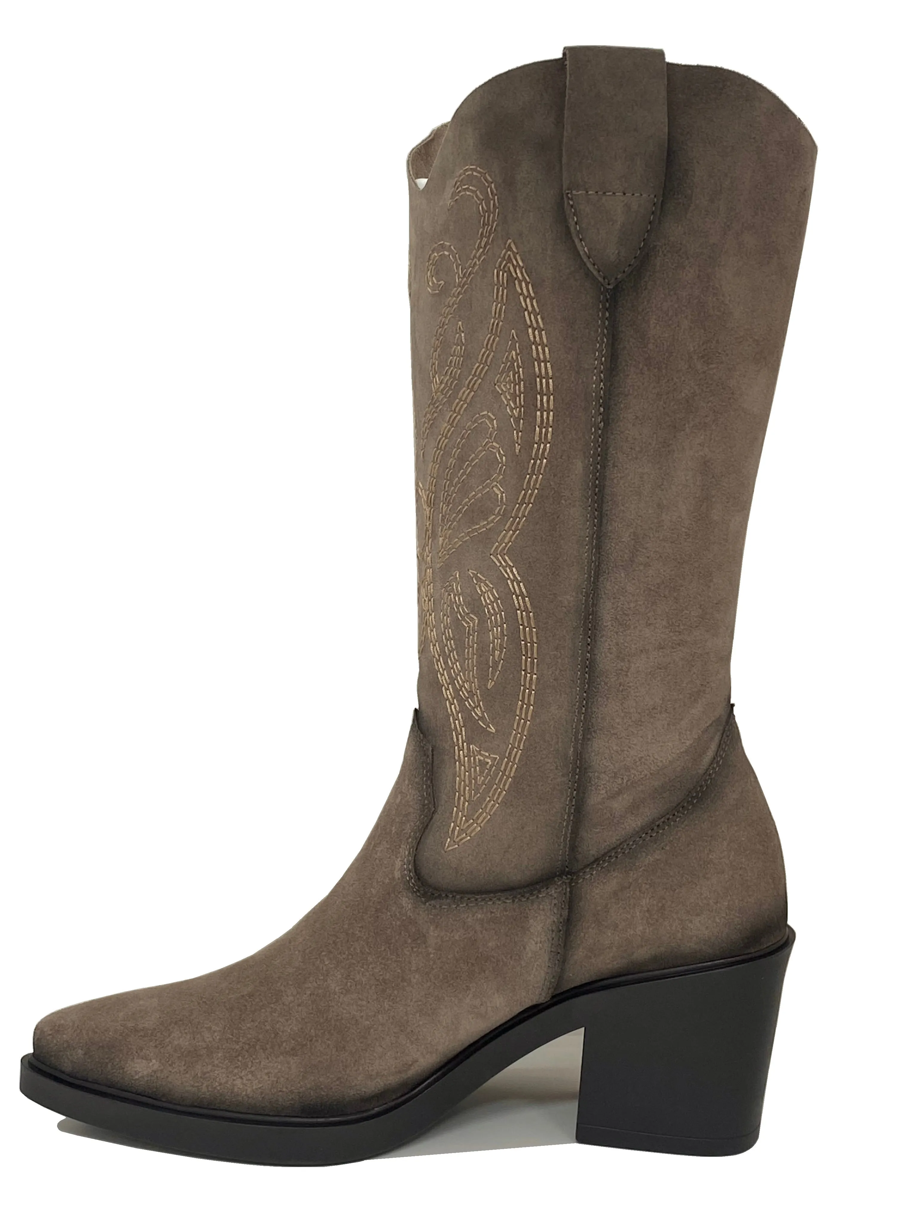 Jose Saenz Ladies Suede Western Style Boot