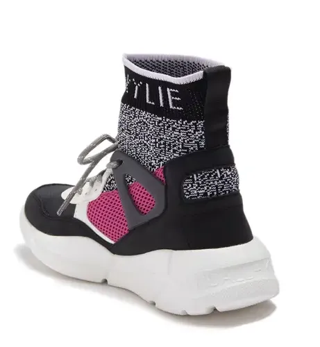 Kendall   Kylie North High Top Sneakers in Fuchsia