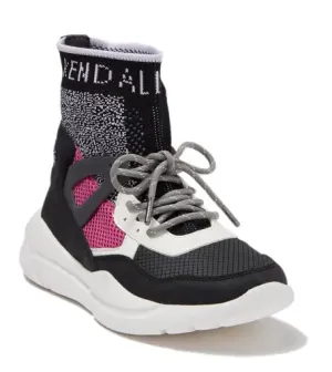 Kendall   Kylie North High Top Sneakers in Fuchsia