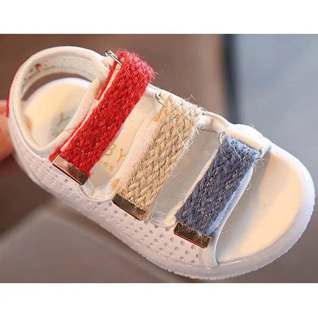 L206 Marineford White Anti-Slip Sandals (EU21-30)