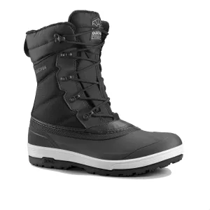 Men's waterproof hiking boots Quechua SH500 X-Warm, black