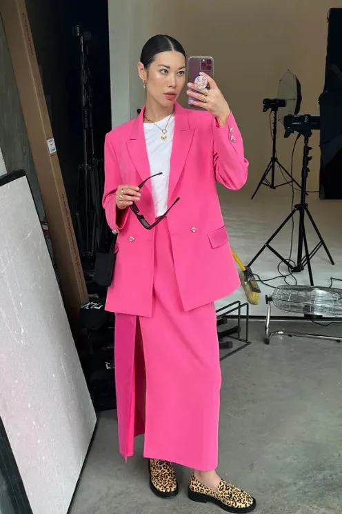 NEVERFULLY DRESSED Pink 54 Blazer