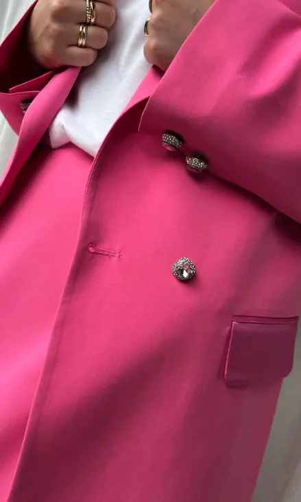 NEVERFULLY DRESSED Pink 54 Blazer