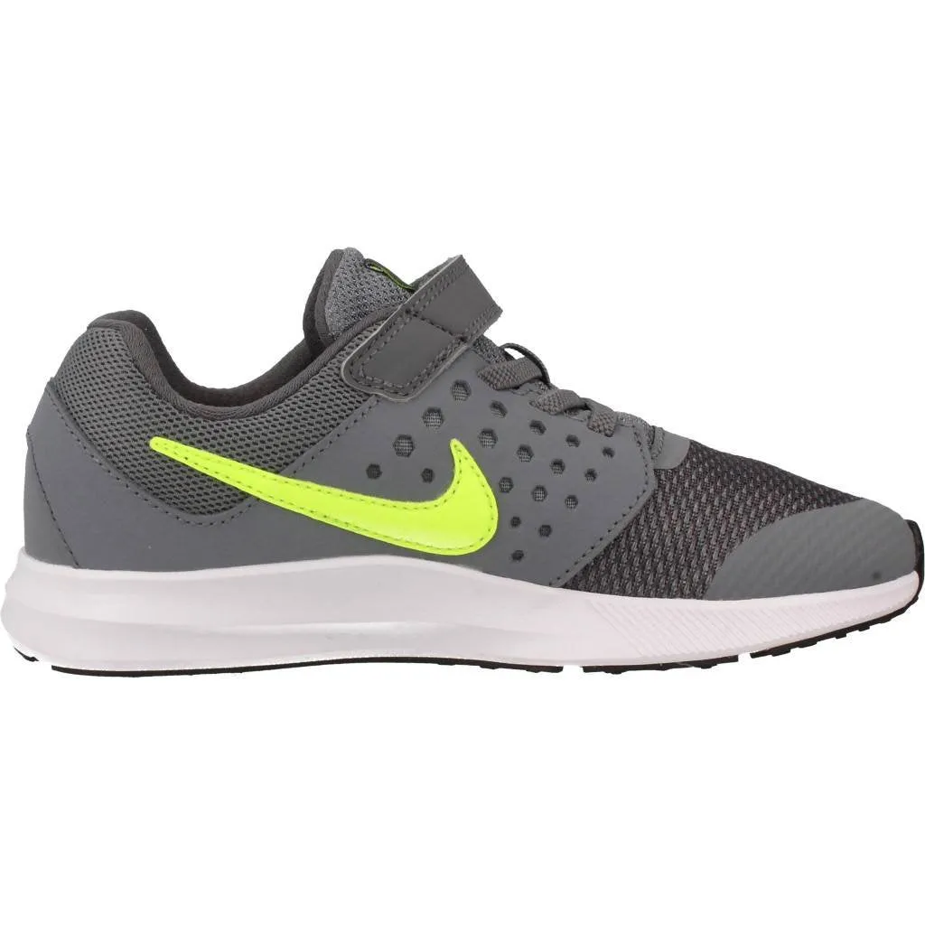 Nike Downshifter 7 (PSV)_Cool Grey/Volt-Dark Grey-White_869970-002-11.5C