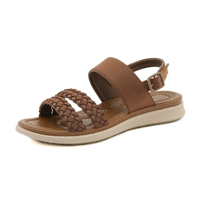 OCW Open Toe Summer Sandals For Women Platform Comfortable Beach