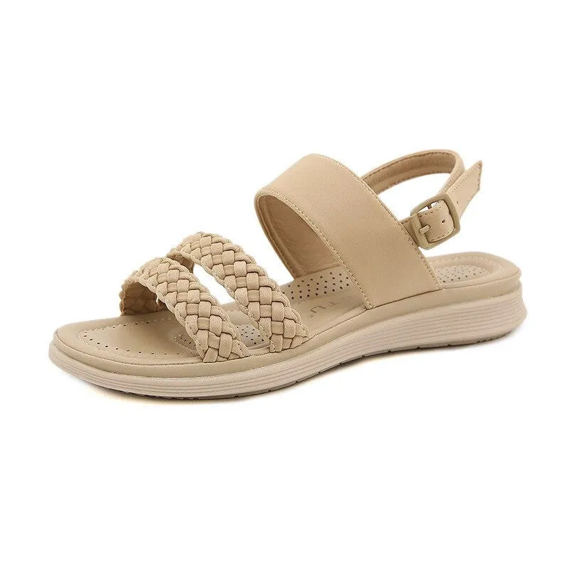 OCW Open Toe Summer Sandals For Women Platform Comfortable Beach