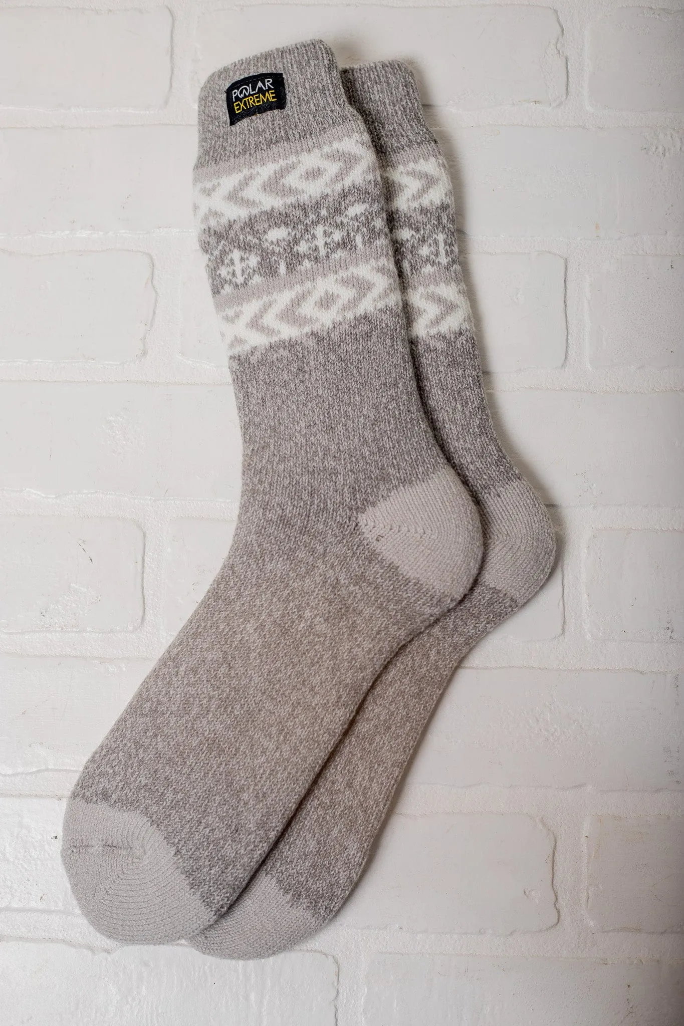 Polar Extreme Heat Men's Fairisle Brushed Sock