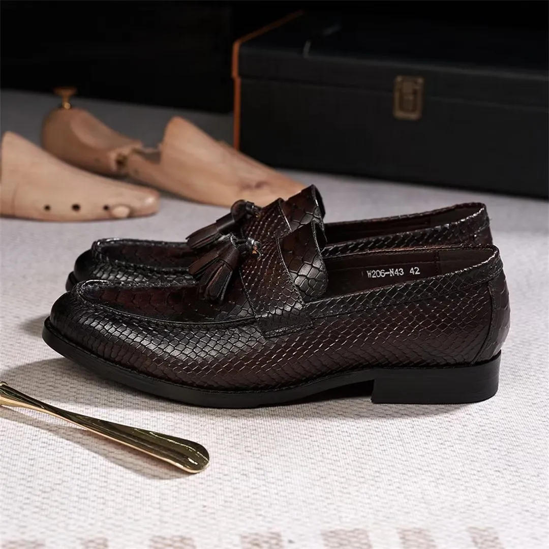 Polished Executive Slip-On Dress Shoes