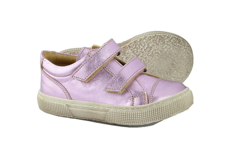 PèPè Girls Metallic Lilac Trainer