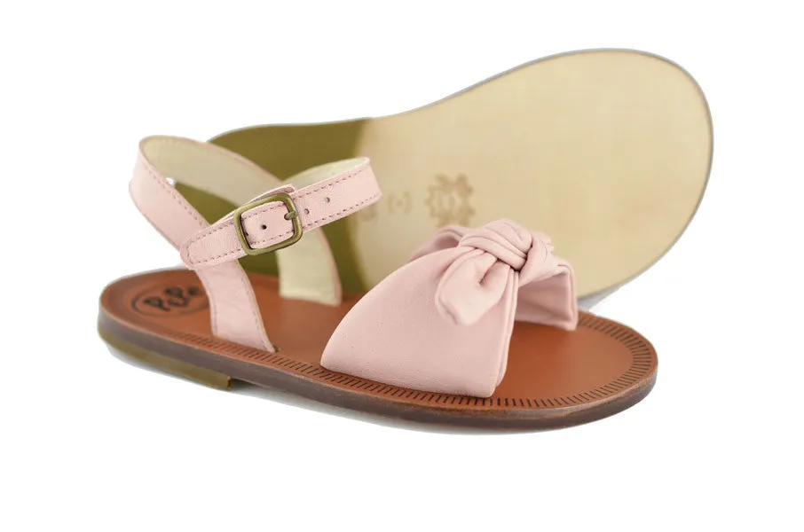 PèPè Girls Pink Nappa Sandal