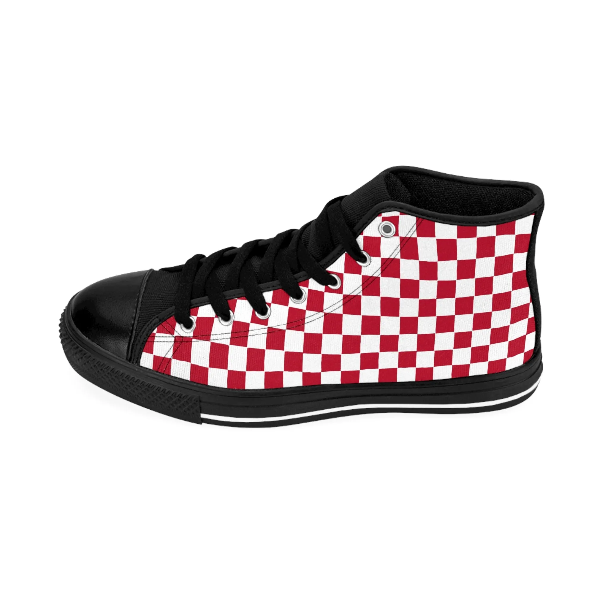 Repeating Pattern Men's Classic Sneakers