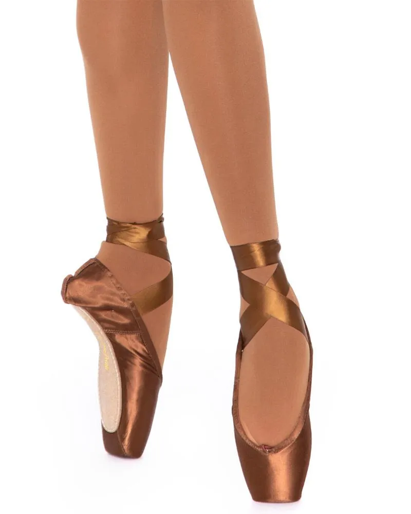 RP Rubin U-Cut Drawstring Pointe Shoe Almond FS