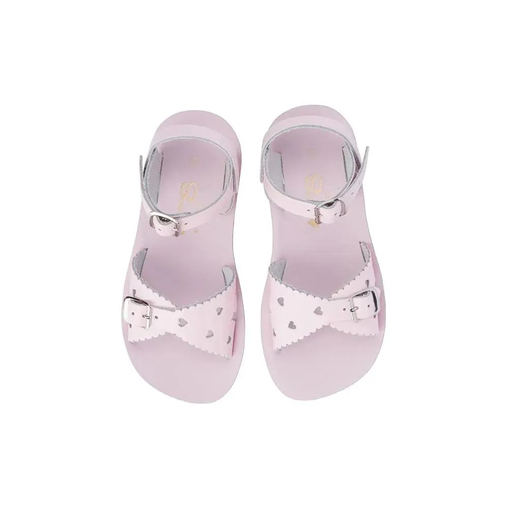 SALT WATER SUN-SAN SWEETHEART SANDALS - SHINY PINK (without box)