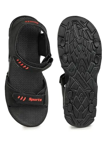 Skyultra Kids athletic and outdoor sandals -(PR-BLK-5Y)