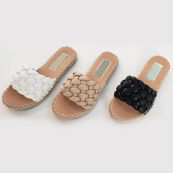 Sookie Woven Sandal - Taupe