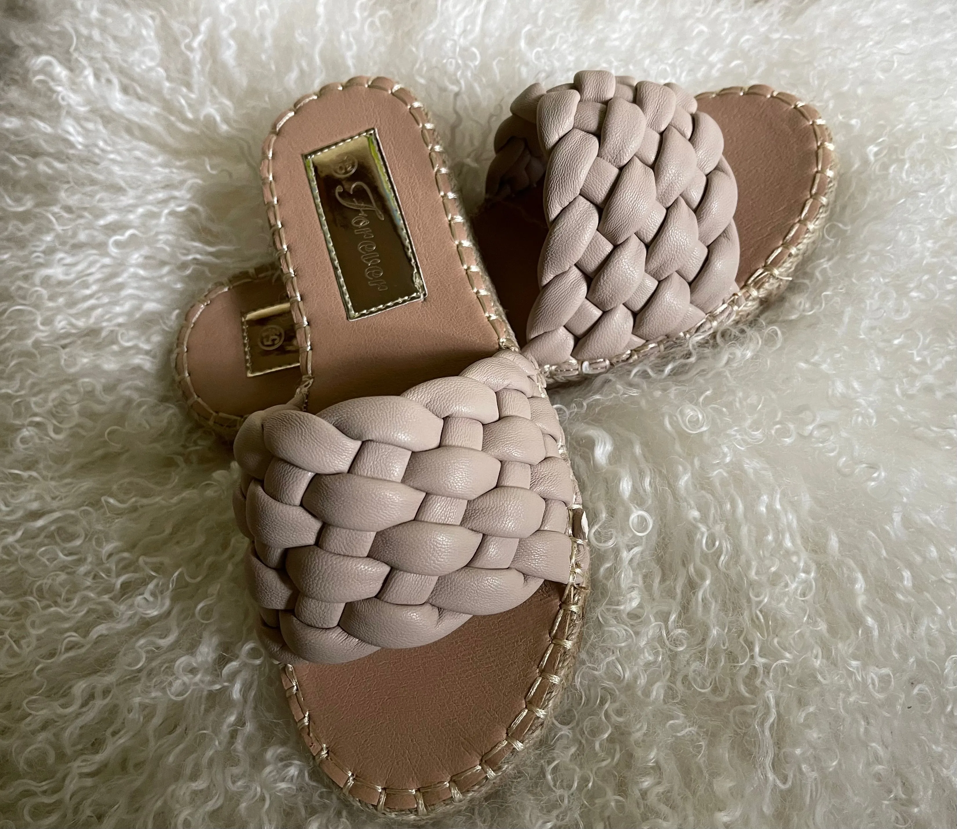 Sookie Woven Sandal - Taupe