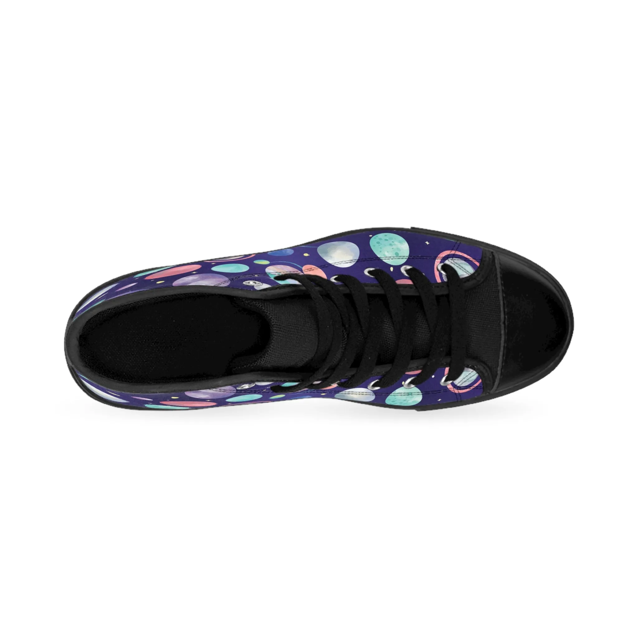 Space Planets Women's Classic Sneakers