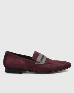 VINCENT & FRANKS S23VFLO-SU BORDO SUEDE LOAFER